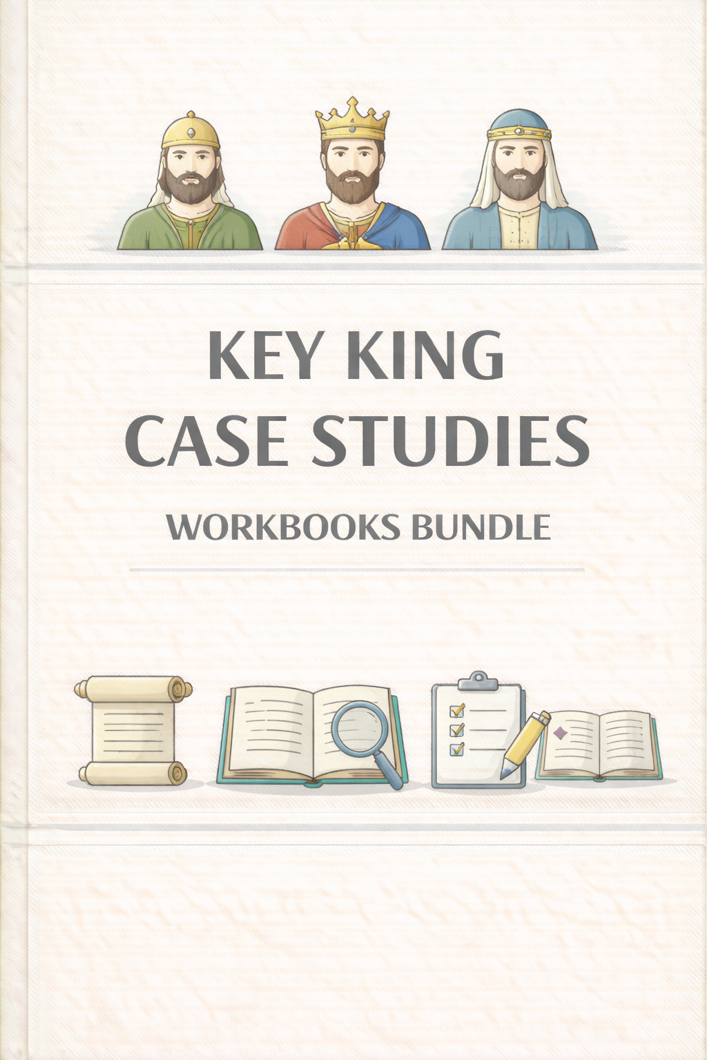 Bible: Book of 2 Chronicles Workbooks Bundle