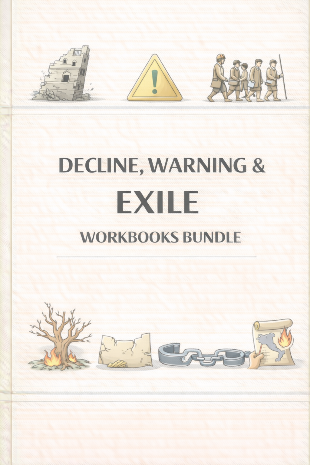 Bible: Book of 2 Chronicles Workbooks Bundle