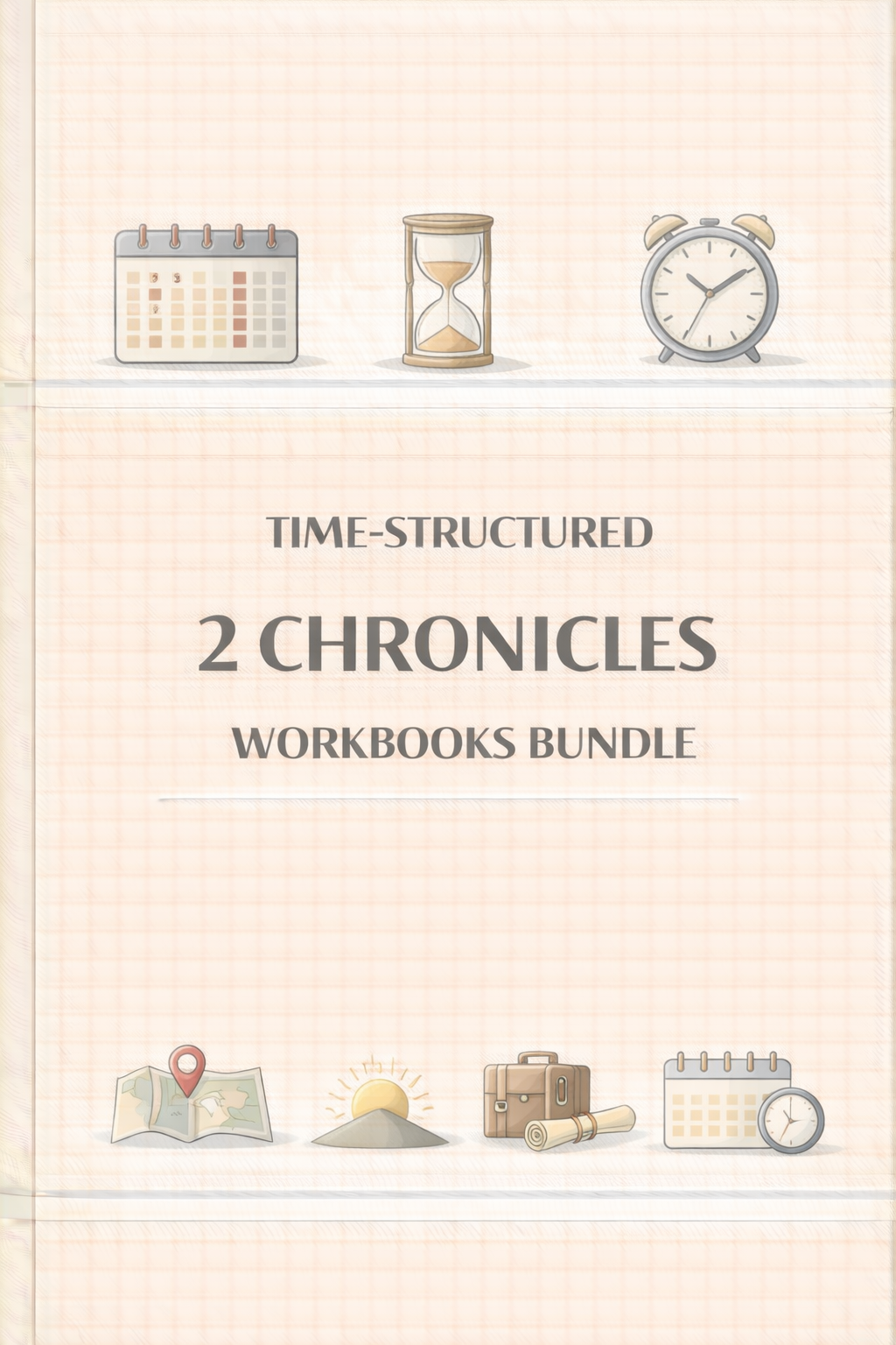 Bible: Book of 2 Chronicles Workbooks Bundle
